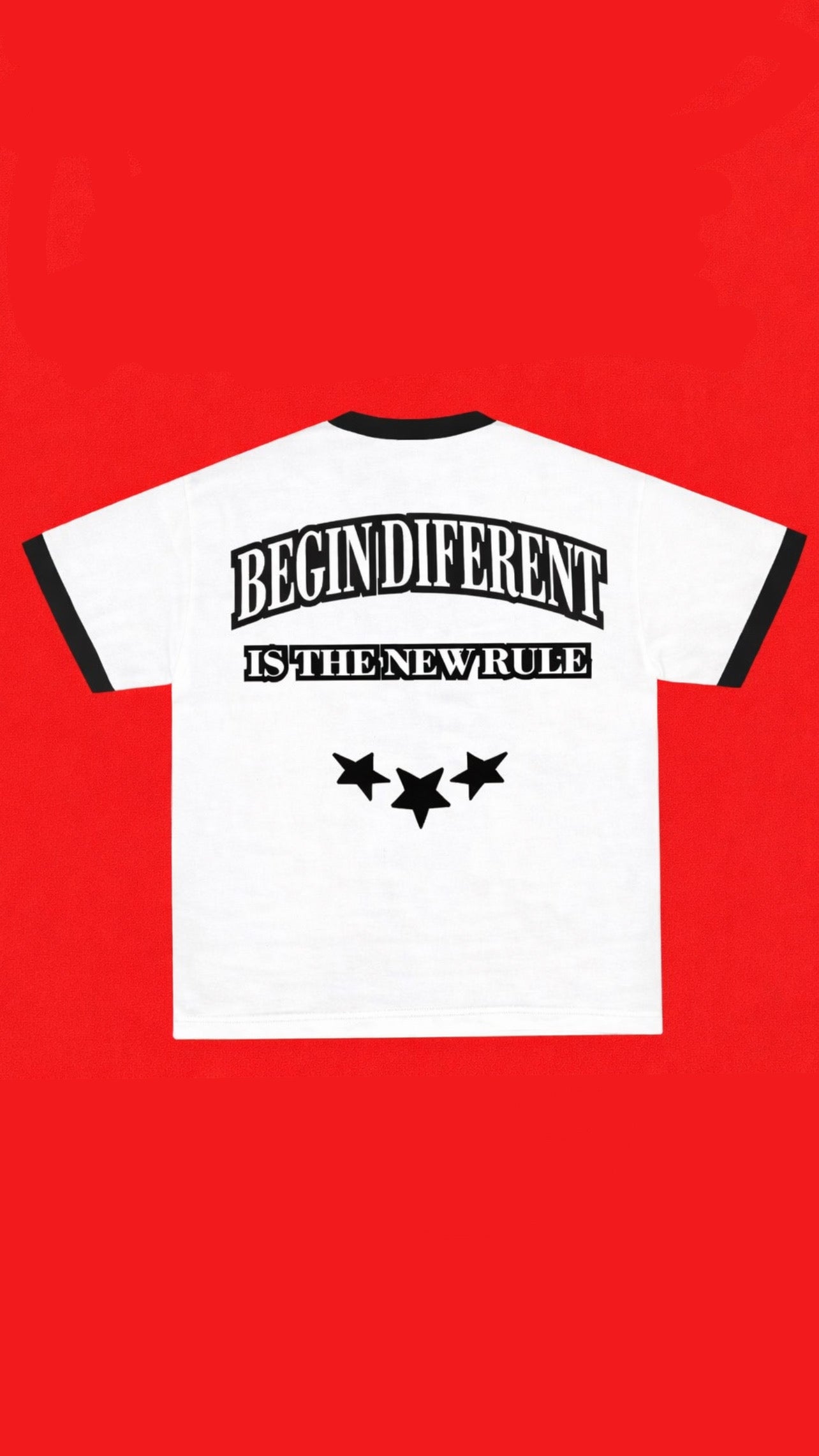 NoT nOrmAl T-shirt (BLACK)