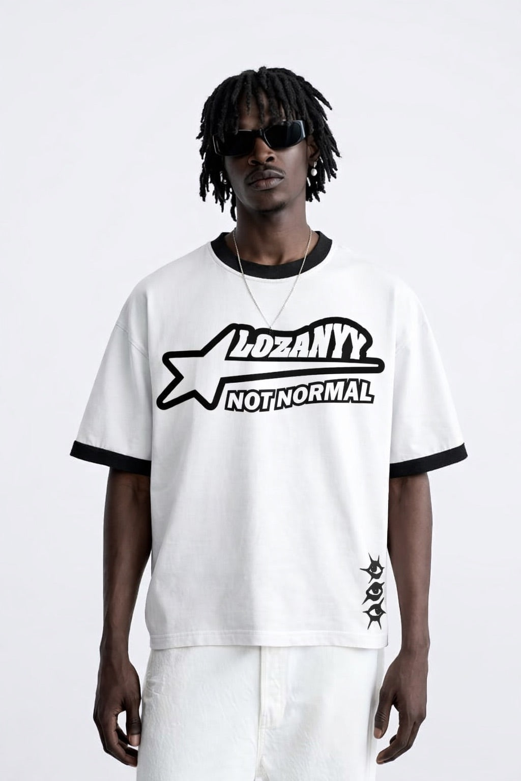 NoT nOrmAl T-shirt (BLACK)